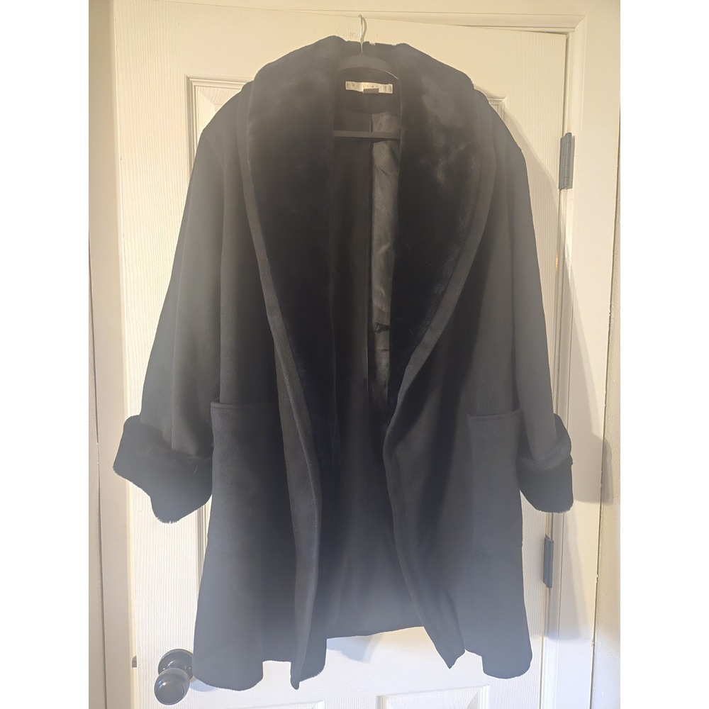 Vintage The Limited Black Wool Jacket Size S
